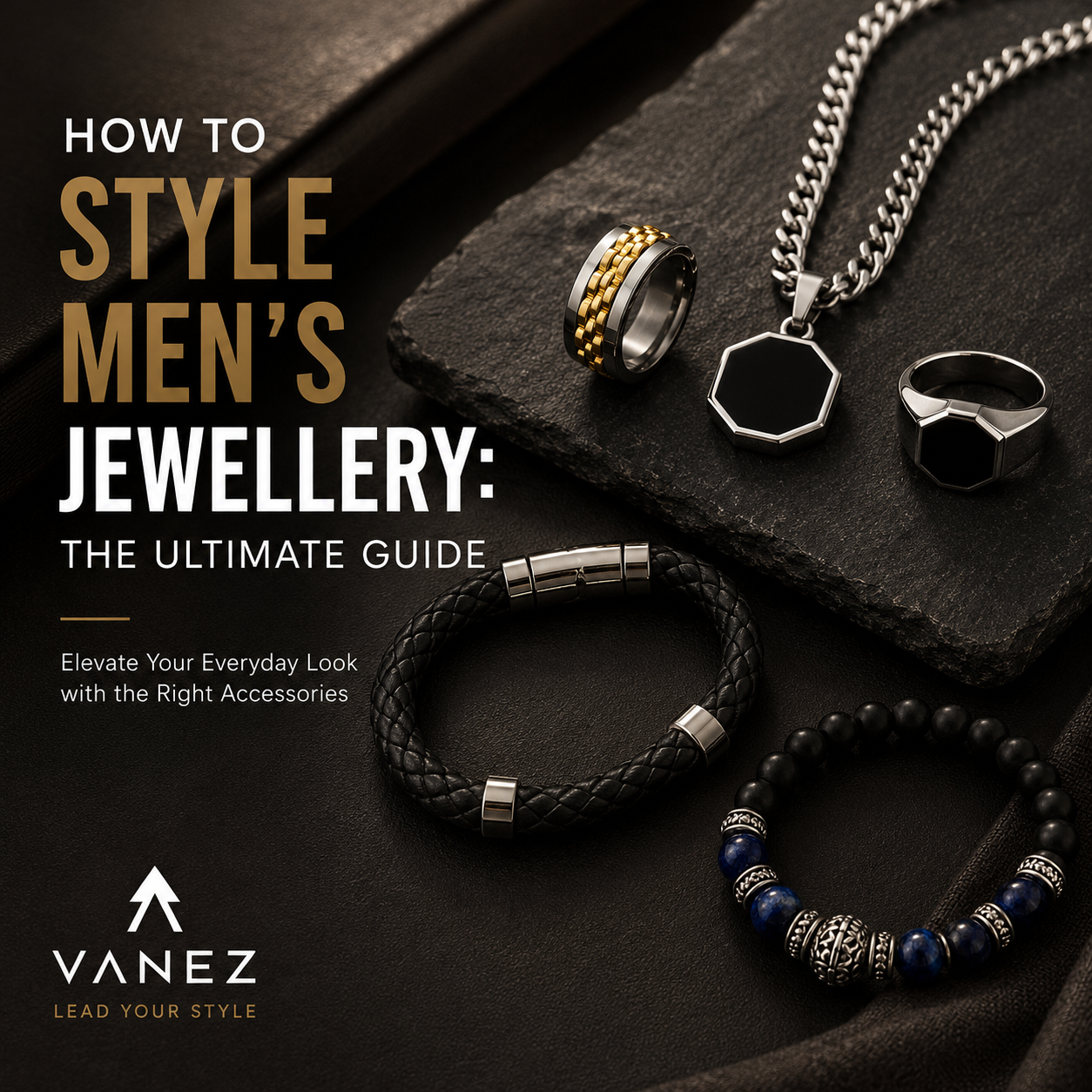How to Style Men’s Jewellery: