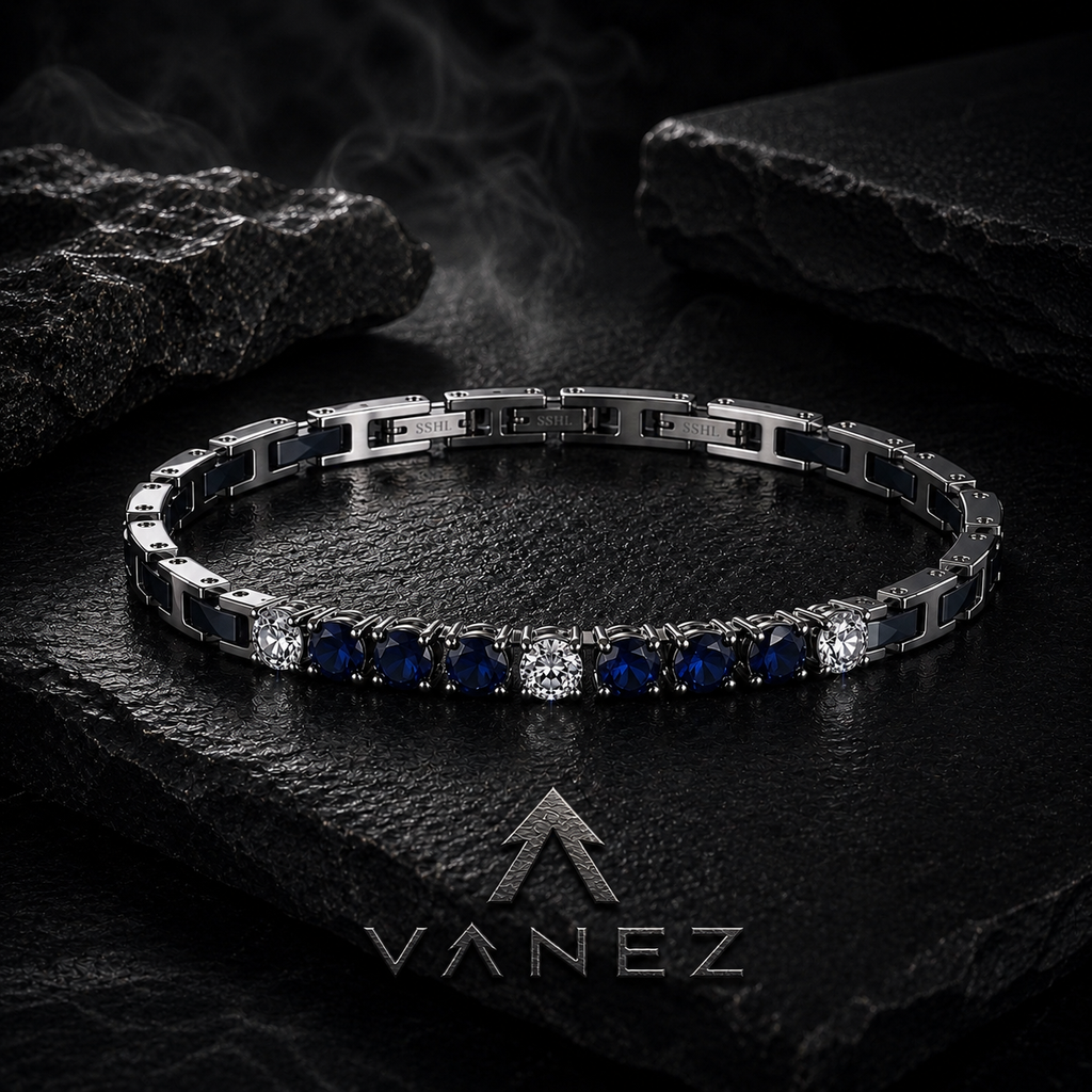 VANEZ Zircon Crystal luxury bracelet