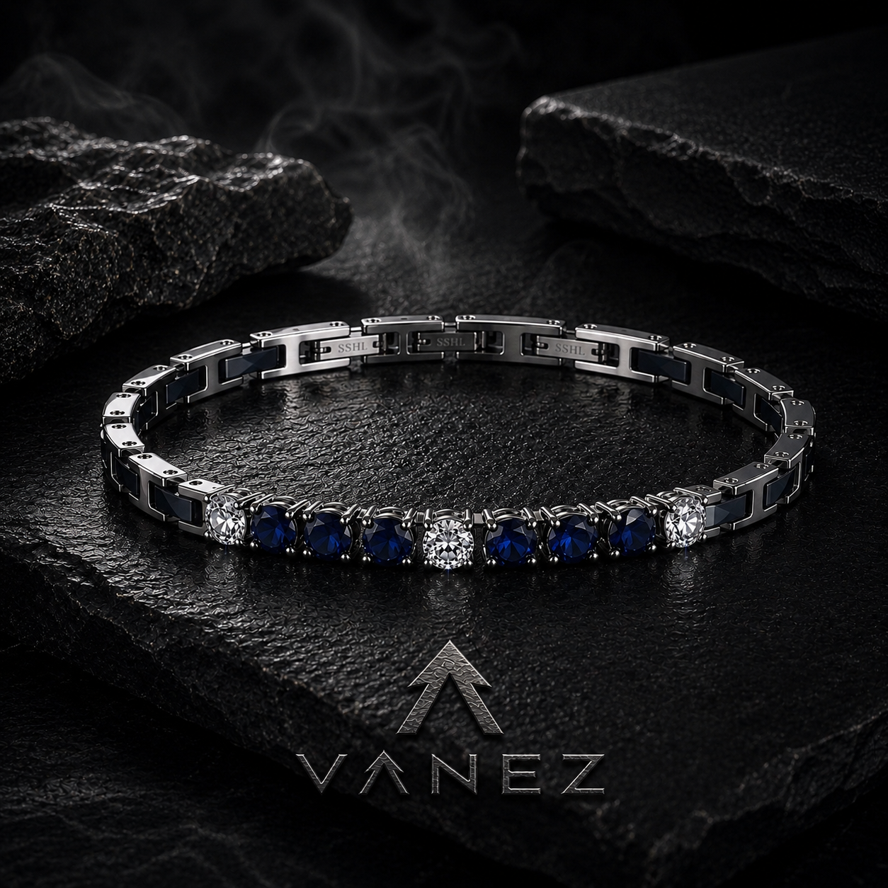 VANEZ Zircon Crystal luxury bracelet