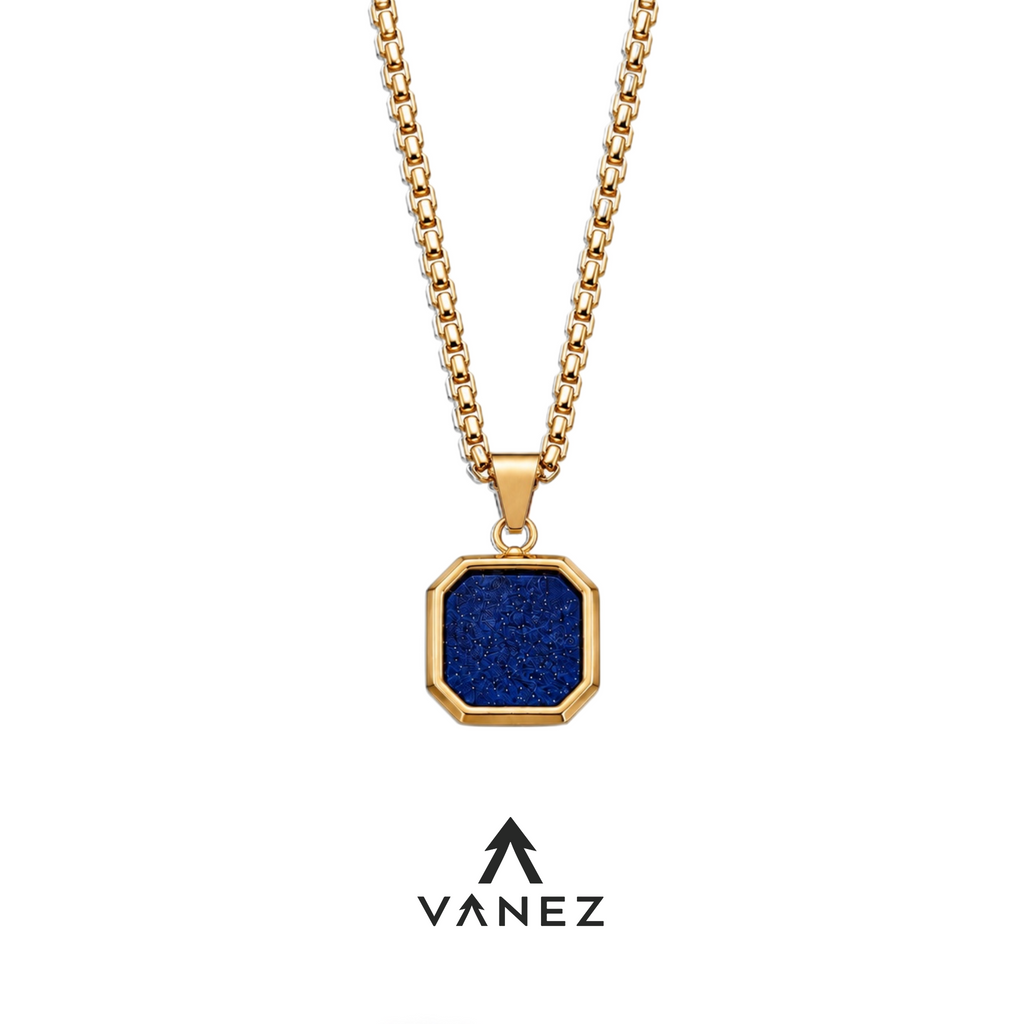 VANEZ Gem Stone Pendant Chains