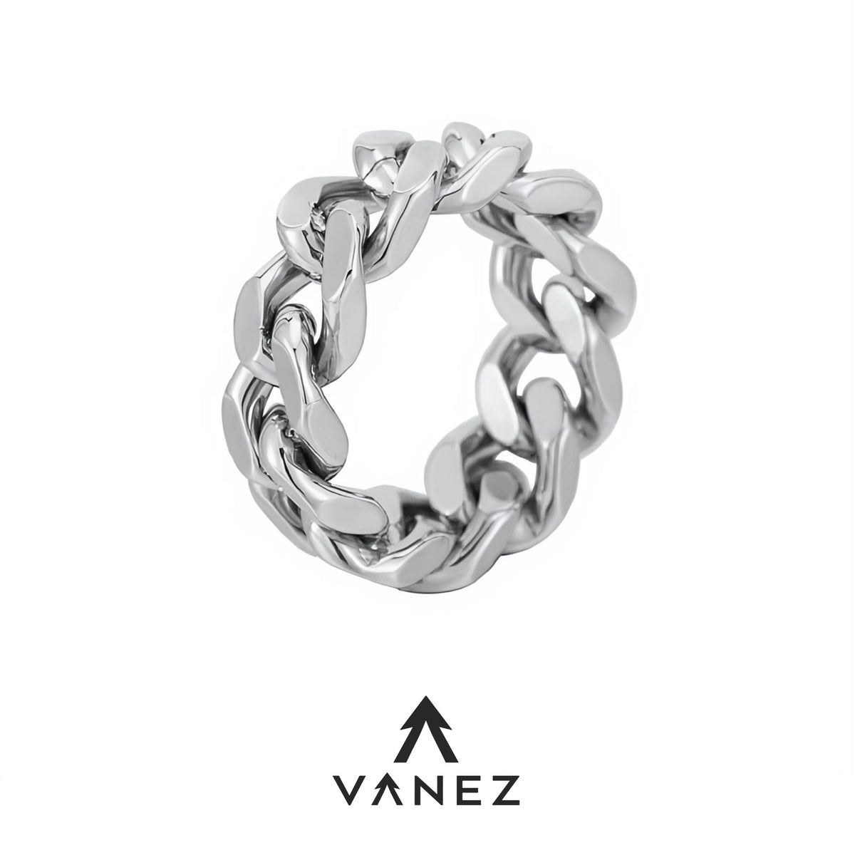VANEZ Cuban Link Ring